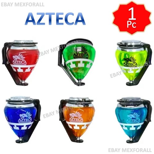 Eine mexikanische Trompo AZTECA Spin Top Peonza Spielzeug 1 Stück Cometa zufällige Farbe Mexiko