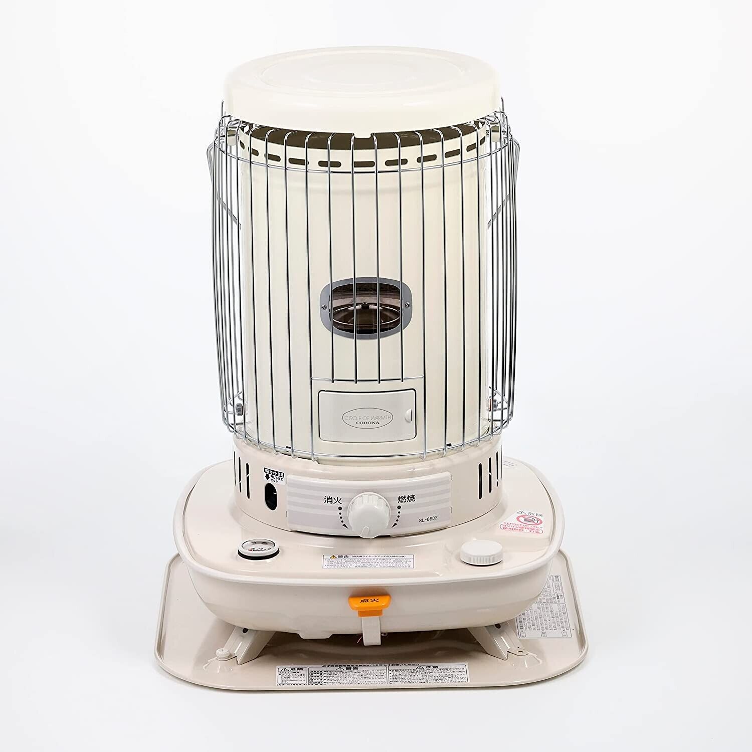 CORONA Oil stove Oil heater SL-6622(W) White Tank capacity 7L 598