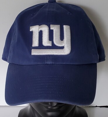 47 New York dark blue nfl ball cap hat 47 Brand - NFL New York Giants - Blue Cap Hat StrapBack OSFA  main image 4