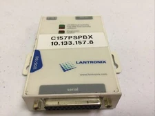 NEW, LANTRONIX C157PSPBX 10 133 157 8 EXTERNAL ETHERNET DEVICE SERVER, FREE SHIP