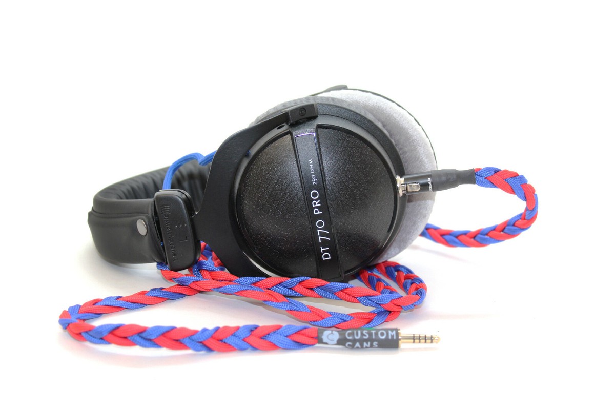 Uber Beyerdynamic DT770 with detachable balanced litz cable Uber Beyerdynamic DT770 with detachable balanced litz cable