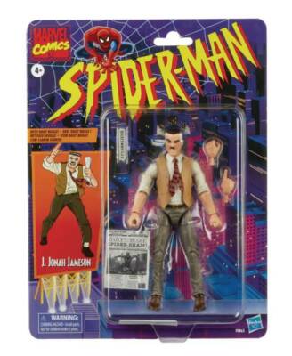 Spider-Man Retro Marvel Legends Series 6-Inch - J Jonah Jameson