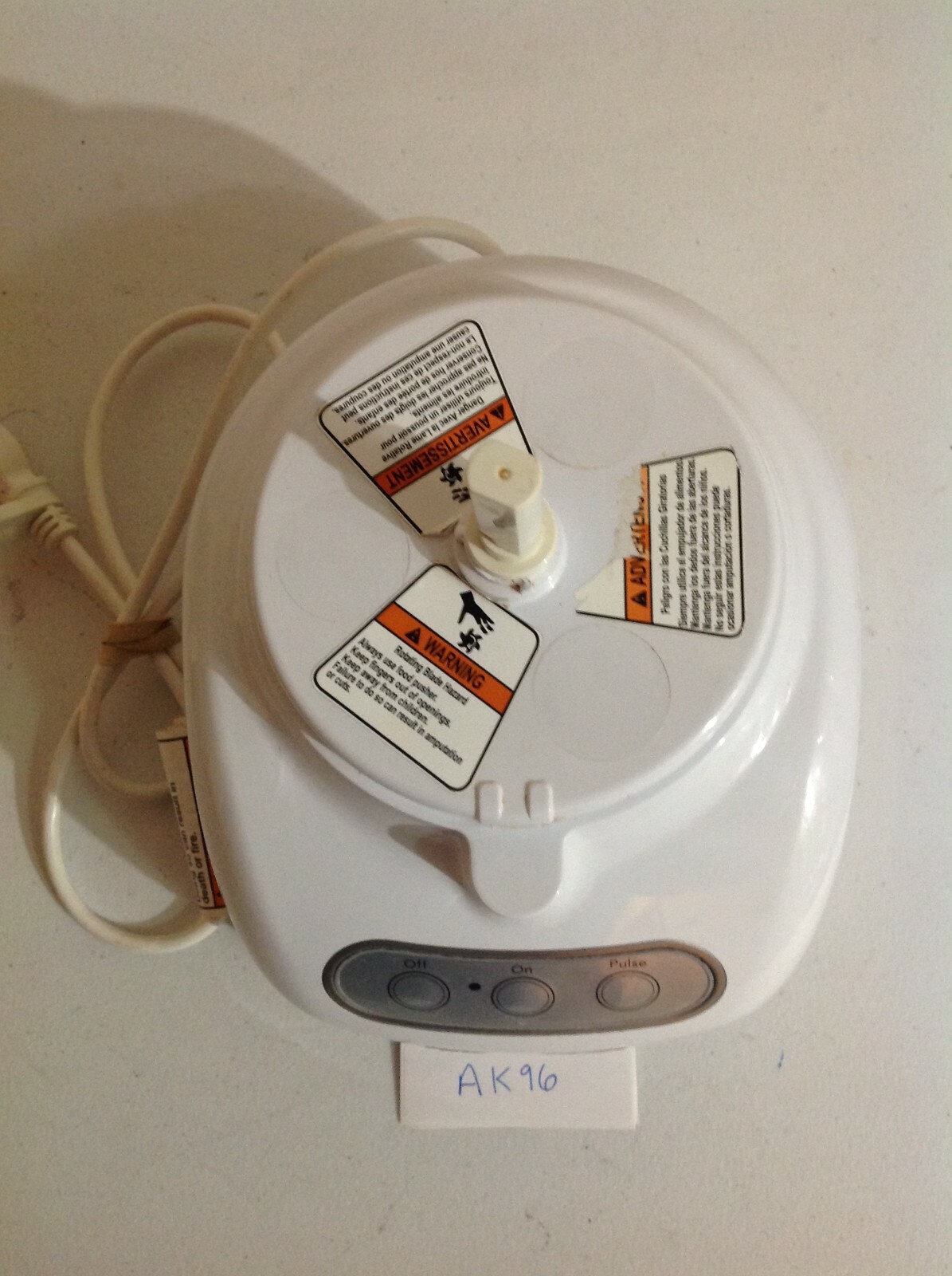 KitchenAid KFP715WH2 Base Motor food processor Good eBay