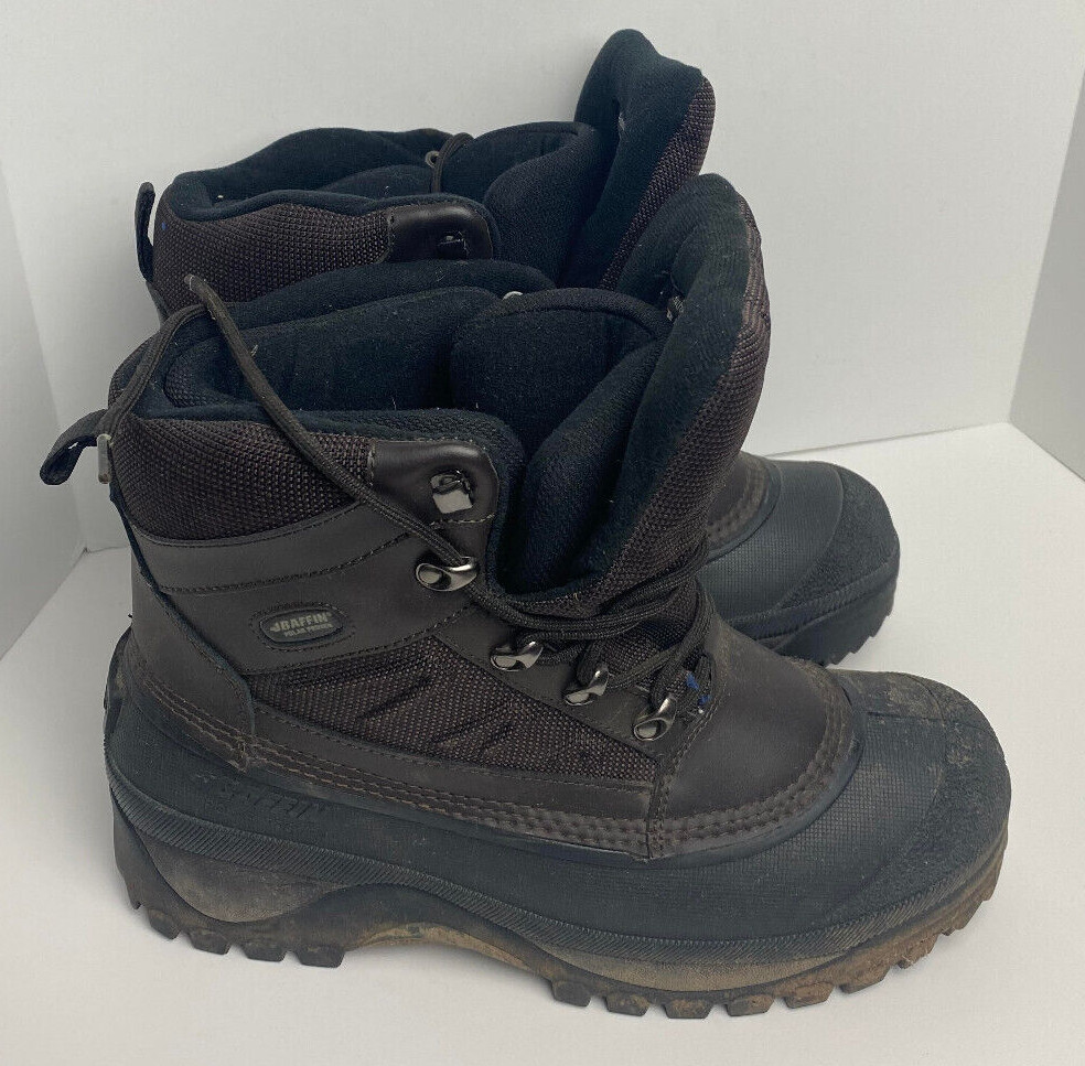 Baffin Men's Black Winter Snow boots 