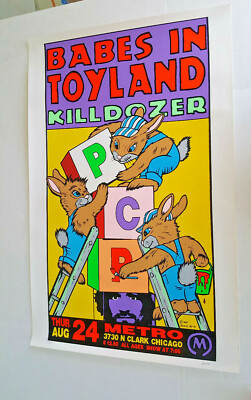 KOZIK BABES IN TOYLAND/KILLDOZER ポスター KOZIK BABES IN TOYLAND/KILLDOZER ポスター