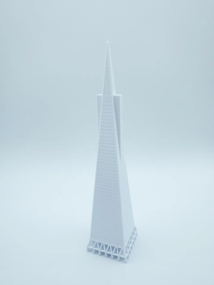 Transamerica Pyramid 模型 - 3D 打印 — 第 2/4 张图片