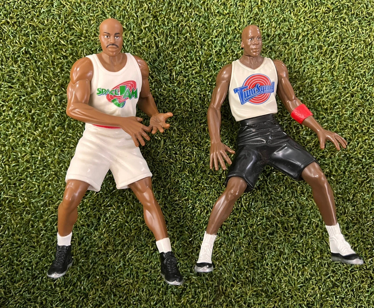 1996 Space Jam Charles Barkley 34 Michael Jordan Tunes Squad 23 Action  Figures | eBay