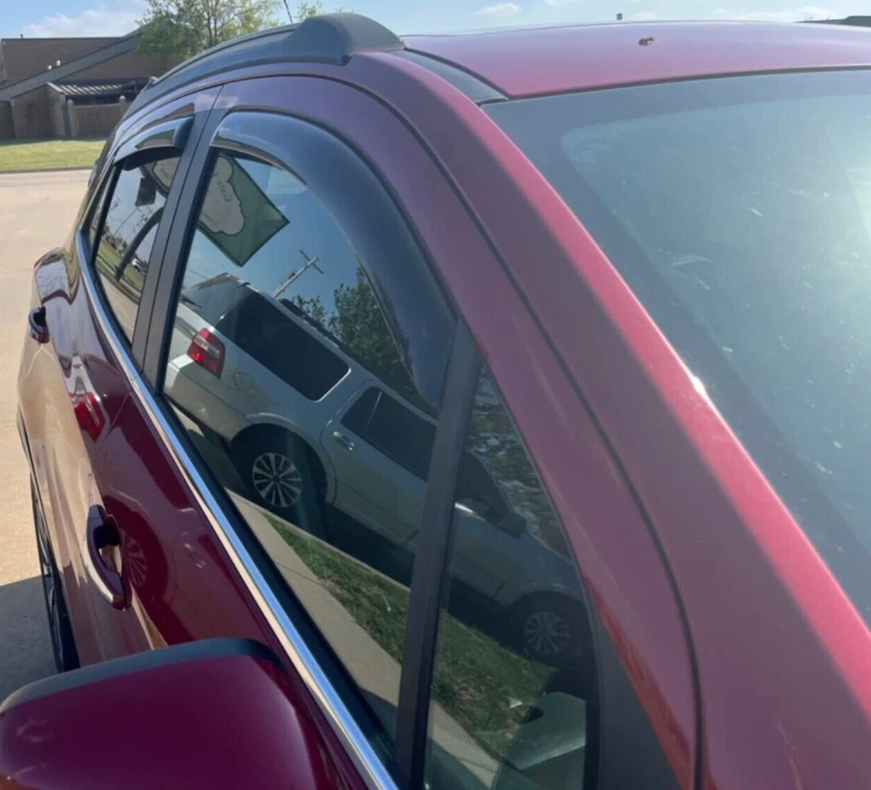 Protectores de lluvia AVS en canal viseras de ventilación sombra para 13-22 Buick Encore y Chevy Trax Foto 3 de 4