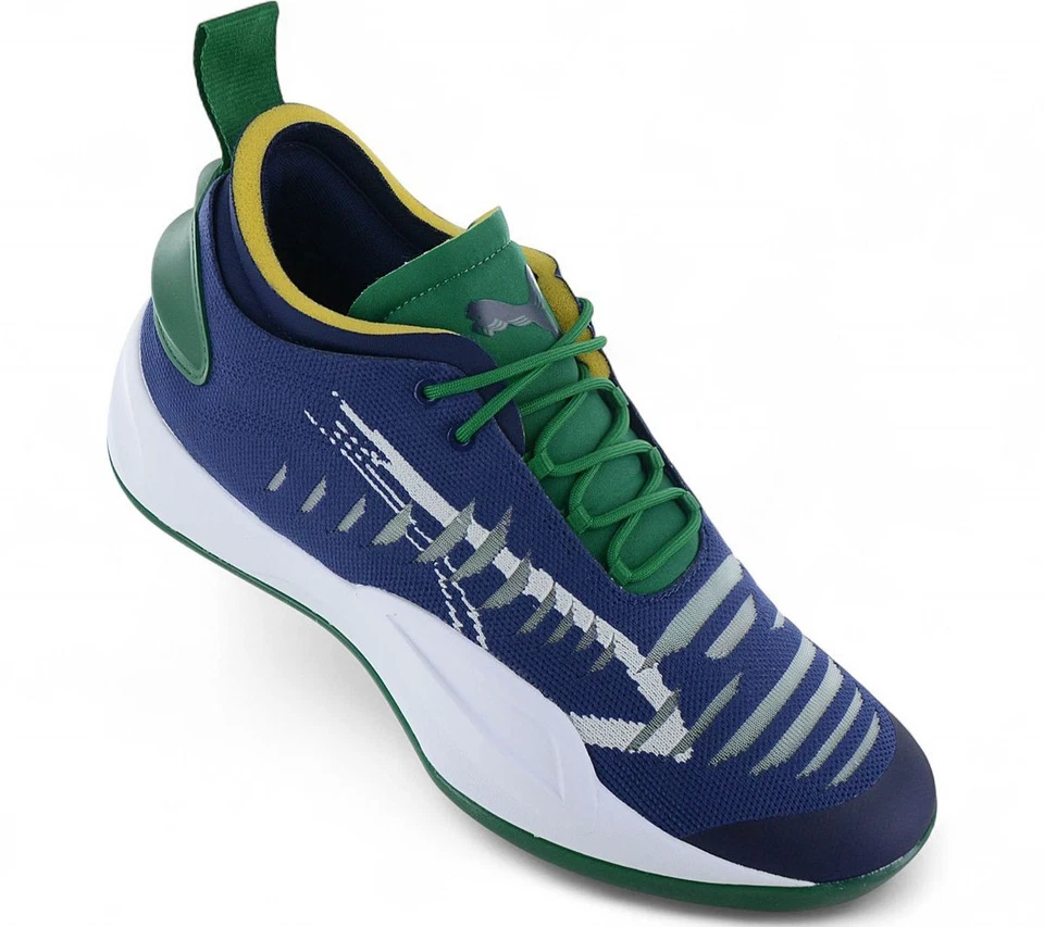 Puma Rise Nitro - Keeping Score - Tenis 377677-01 Zapatos Deportivos de Baloncesto Nuevos Foto 2 de 4