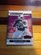 2021 Panini Contenders Draft Picks Legendary Red Russell Wilson #4