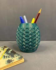 Spike Pen Holder Unique Desk Organizer Modern Spiked Design Durable Pen 