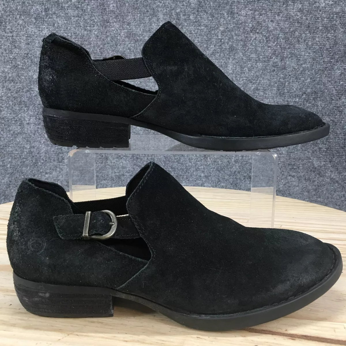 Black clearance born booties