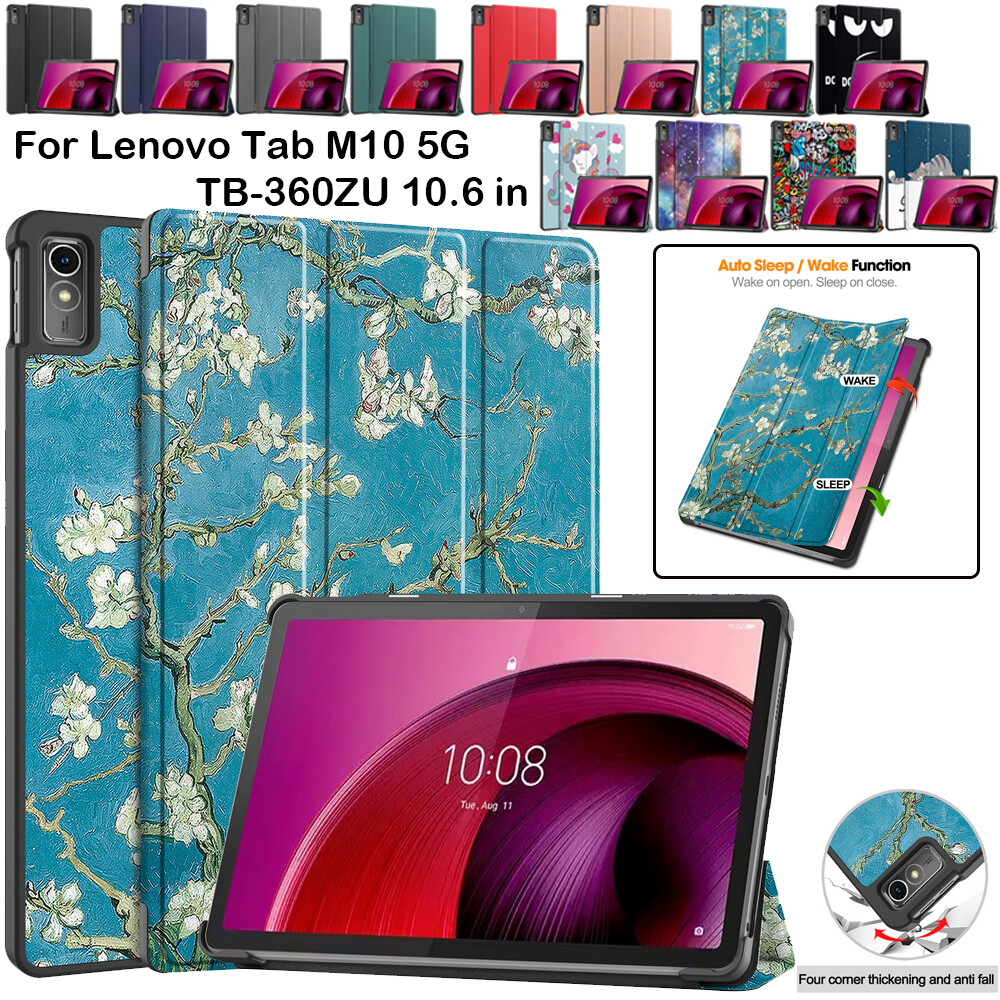 Magnetic PU Leather Smart Case Cover For Lenovo Tab M10 5G TB