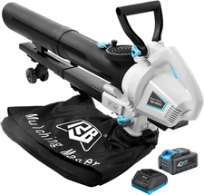 40V 3-In-1 Cordless Vacuum Blower – Powerful Leaf Blower, Mulcher & Vacuum with 