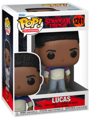 Funko POP #1241 Stranger Things Season 4 Lucas Figure Brand New