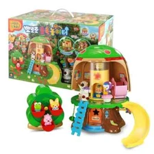 Pororo Forest Playground Tree House Playing With 6 Friends Figure Toy"뽀로로 숲속놀이터"