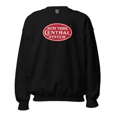 New York Central Railroad Unisex Retro Crewneck Sweatshirt Bygone Brand