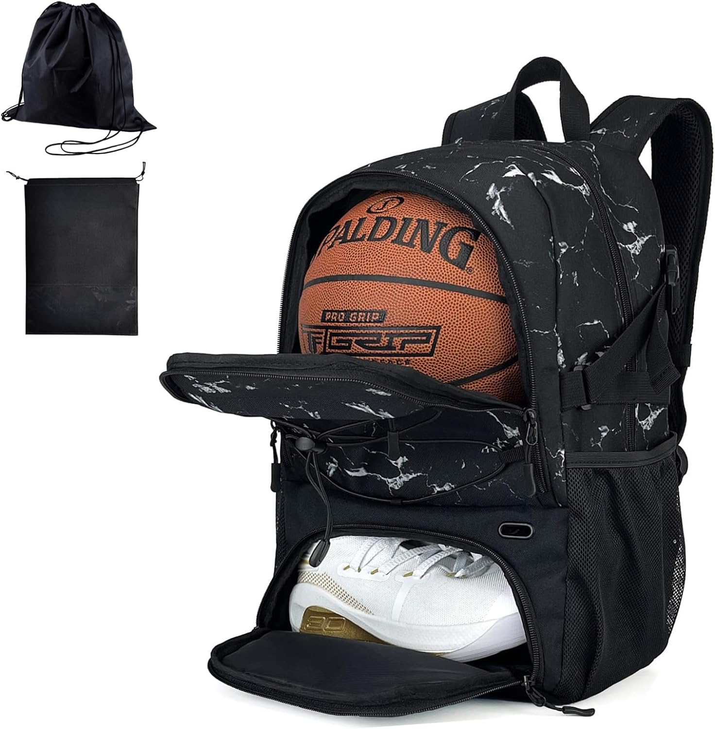 nike basketball backpack with ball compartment