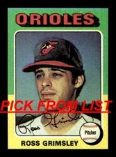 1975 Topps 348-659 EX/EX-MT Pick From List All PICTURED kk10