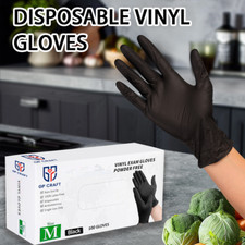 Premium Vinyl Disposable Gloves 1000pcs Powder-Free Multi-use Food Cook Clean