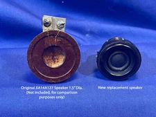 Direct fit replacement speaker for small speaker used in American Flyer Diesels