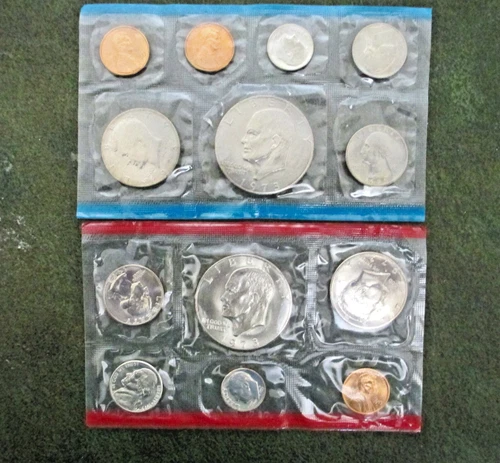 1973 US Uncirculated Mint Set P&D with original envelope (13 Coins)