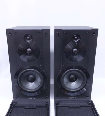 Used Sony SS-CS5 3-Way 3-Driver Bass Reflex Stereo Bookshelf