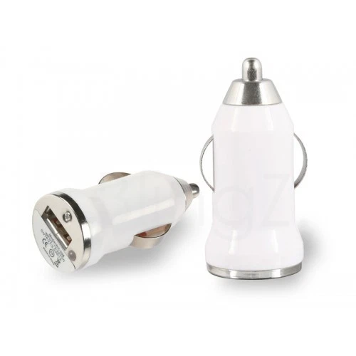 2 x Universal 2 In 1 Car bullet USB plug charger for phones blackberry HTC NOKIA - Image 2 of 3