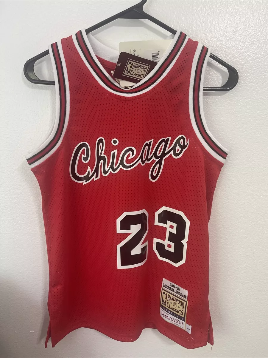 100% Authentic Michael Jordan Mitchell Ness 84 85 Bulls Jersey S 8