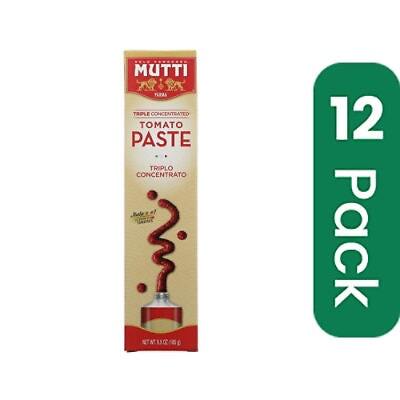 Mutti - Tomato Paste Trip Concentrated 6.5 oz (Pack of 12)