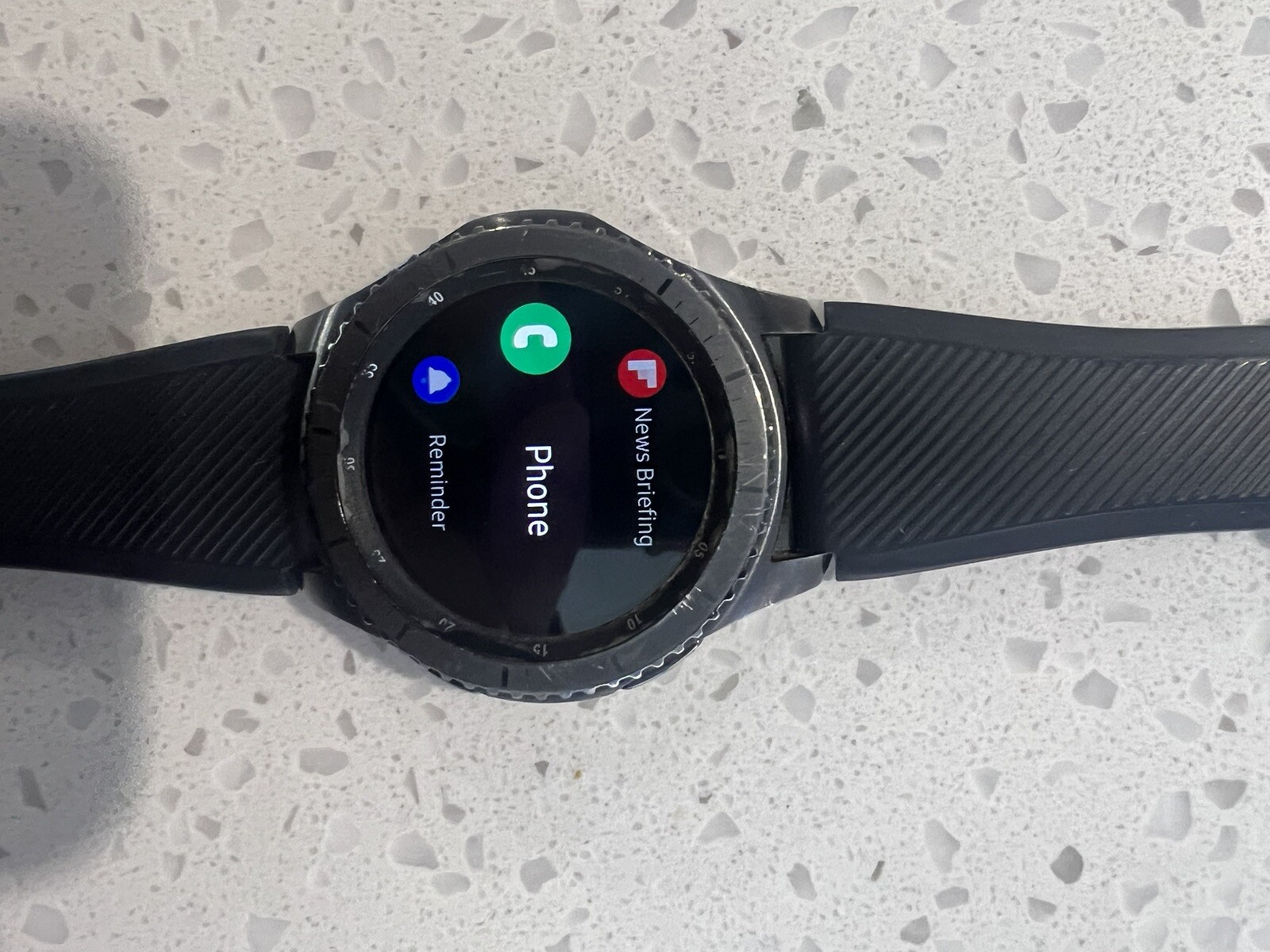 Samsung Gear S3 Smr760 Frontier Bluetooth Smart Watch Black