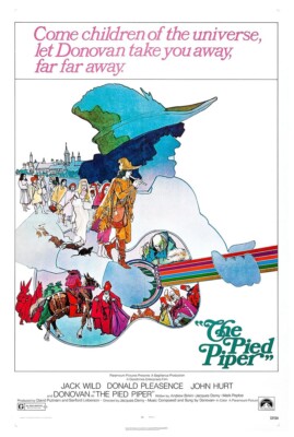 The Pied Piper 1972 - Diana Dors - Vintage Classic Movie Poster