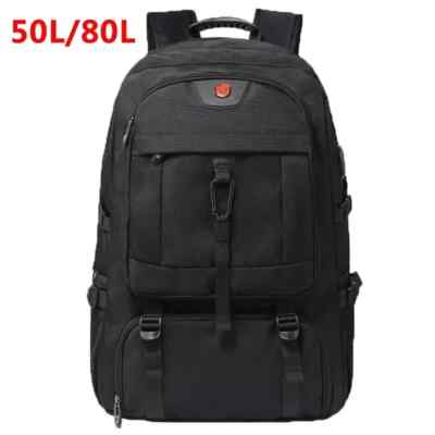Man Backpack Climbing Outdoor Sports Bag Storage Business Backpacks Shoes Pocket