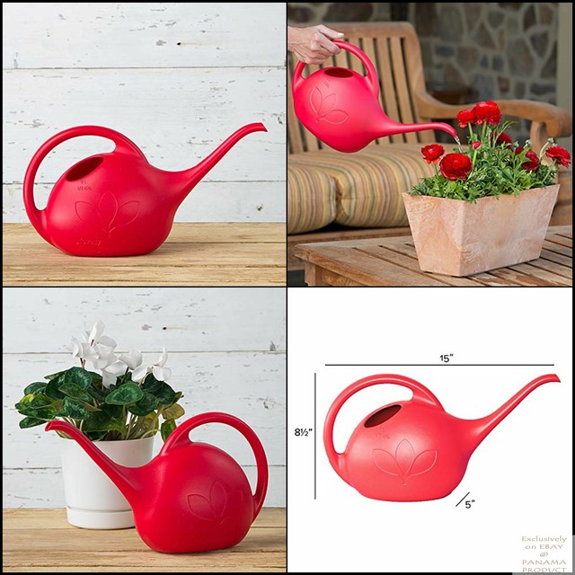 Novelty 30605 Indoor Watering Can 1/2 Gallon Red for sale online eBay
