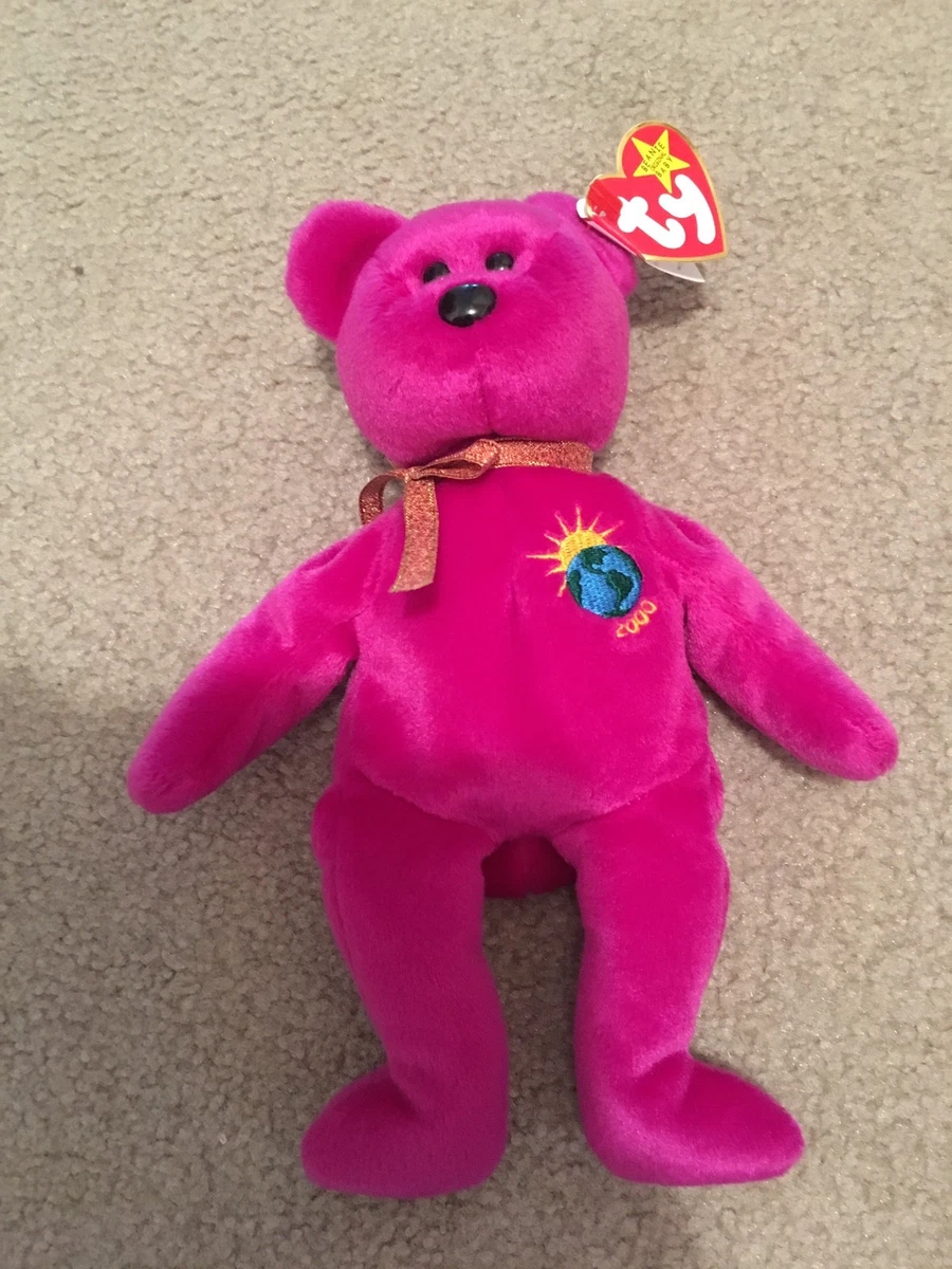 Rare Millennium Beanie Baby with Tag Errors