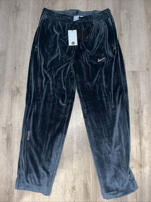 Nike x NOCTA Drake Swarovski Velour Pants Mens Size LARGE-TALL LT