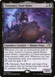 Tatsunari, Toad Rider - Kamigawa: Neon Dynasty #123 Rare