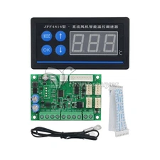 JPF4816 Chassis Fan Speed Controller DC 12V 24V 48V PWM Temperature Control