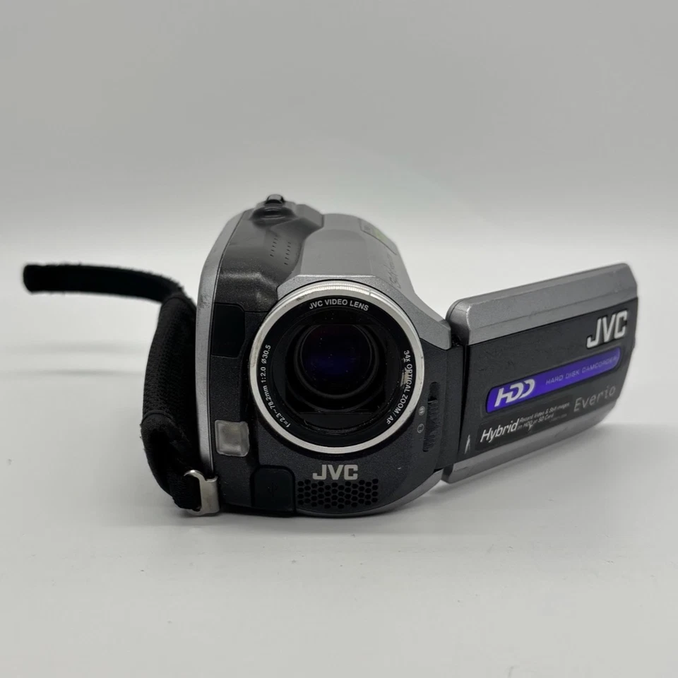 JVC Everio GZ-MG135AA Hard Disc SD Camcorder *PARTS / REPAIR BROKEN SCREEN* - Image 4 of 4