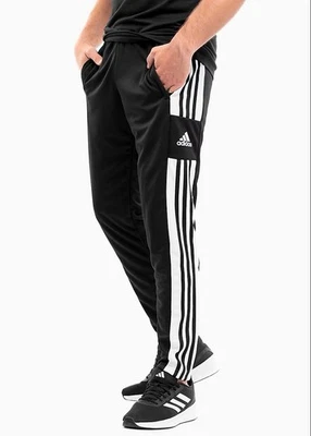 Adidas Squadra 21 Herren Trainingshose Sporthose Alltagshose Freizeit Schwarz - Bild 1 von 4