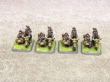 15mm WW2 metal GERMAN RECON SIDECARS x4 Flames of War Battlefront 42808
