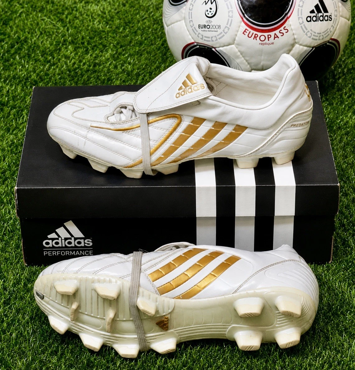 Las mejores ofertas en Zapatos de fútbol Adidas Predator TRX FG