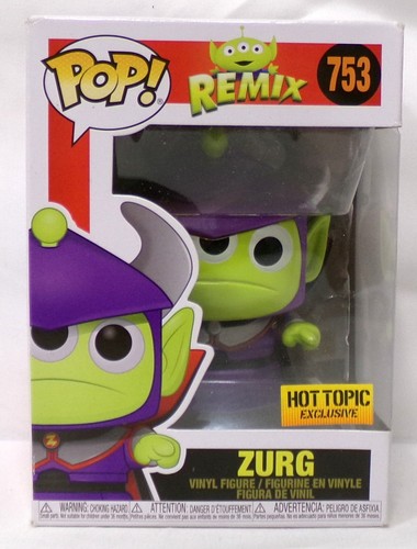 Funko Pop! 753 Zurg Disney Alien Remix Hot Topic Exclusive Vinyl Figure