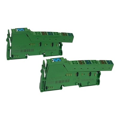 Lot of 2 Phoenix Contact 2862026 IB IL 24 DI 4-2MBD-PAC Digital Input Modules