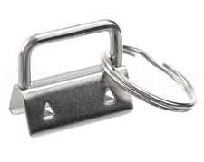 Ts 1" Key Fob Hardware Set With Key Rings 100 Sets 1 Inch Lanyards Key Chai