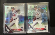 2016 Topps Update Chrome Lot Ross Stripling RC /99 & /250 Los Angeles Dodgers