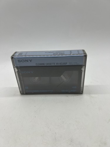 Sony V8-6CLHSP 8mm Hi8 Digital8 Camcorder Videokopf Reinigungskassette