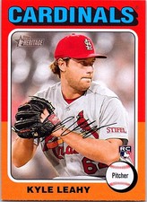 2024 Topps Heritage #344 Kyle Leahy