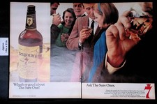 1965 Seagram's 7 Crown What's So Good About It? Ask The Sure Ones Print Ad 56262