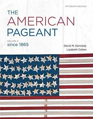 The American Pageant, Vol. 2, - Paperback, by Kennedy David M.; - Acceptable